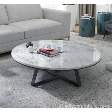 Table basse en or